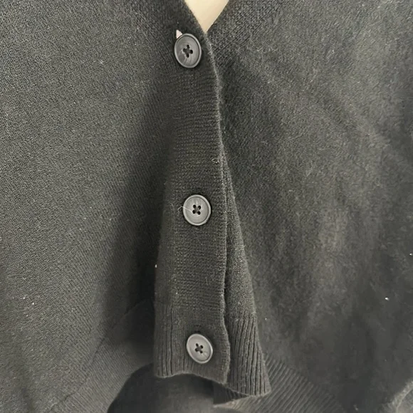 Women's Size S Button Up jacket A New Day Black CLOSE OUT DISCOUNTED Luxary - Picture 4 of 4